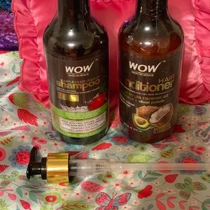 Wow Shampoo and Conditioner New with pump